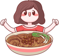 吃饭女孩