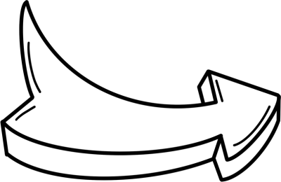 透明线条箭头素材