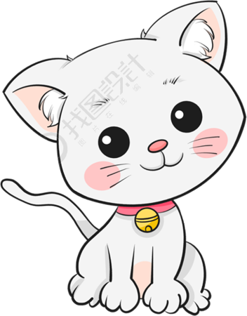 卡通可爱铃铛猫咪