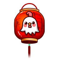 生肖灯笼鸡