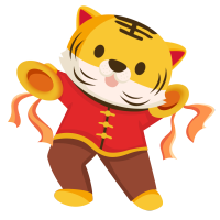 敲锣老虎