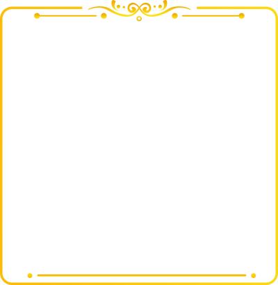 金色线条边框