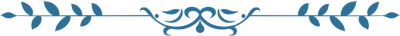 蓝色装饰花边线条