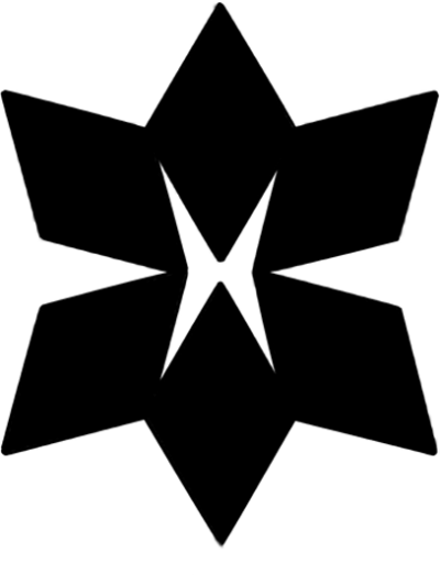 黑色菱形组合拼接素材