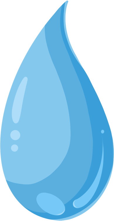 手绘水滴水珠效果素材