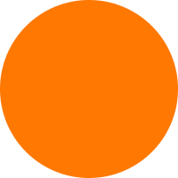 橙色正圆素材