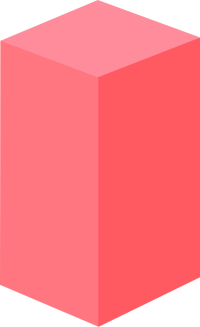 粉色长方体