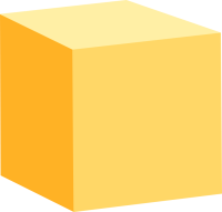 黄色正方体