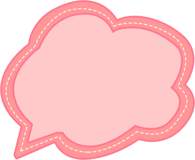 手绘不规则文字容器