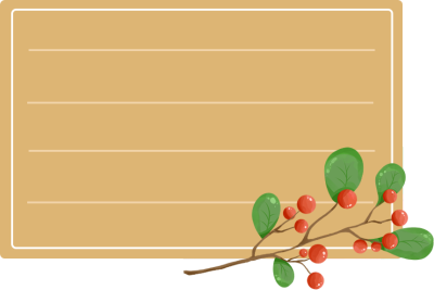 手绘古风文字背景框