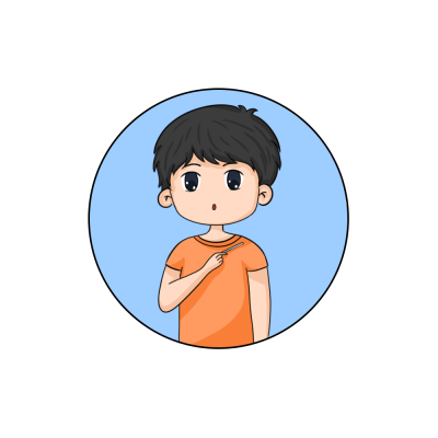 疫情防控测量体温图标