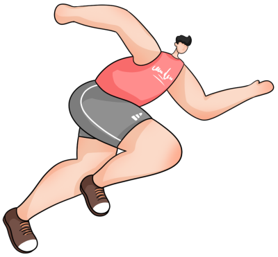 跑步的人