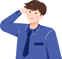 敬礼西装男生