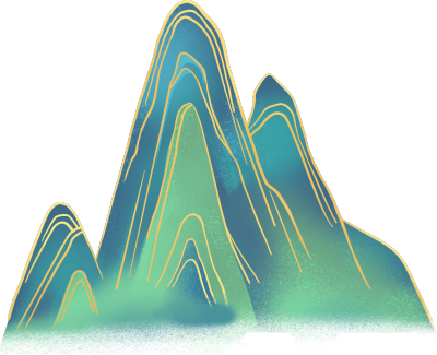 中国风高山图片