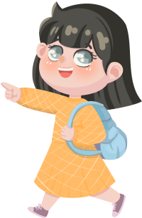 出游小孩图片