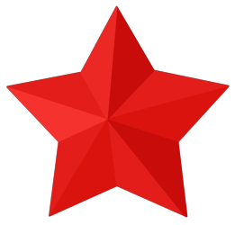 红色五角星图片