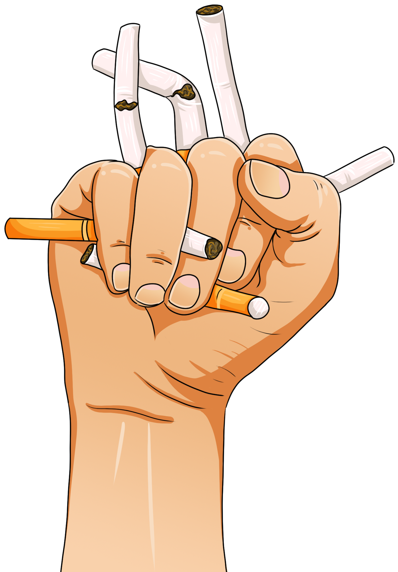 卡通冒烟烟斗图片素材免费下载 - 觅知网