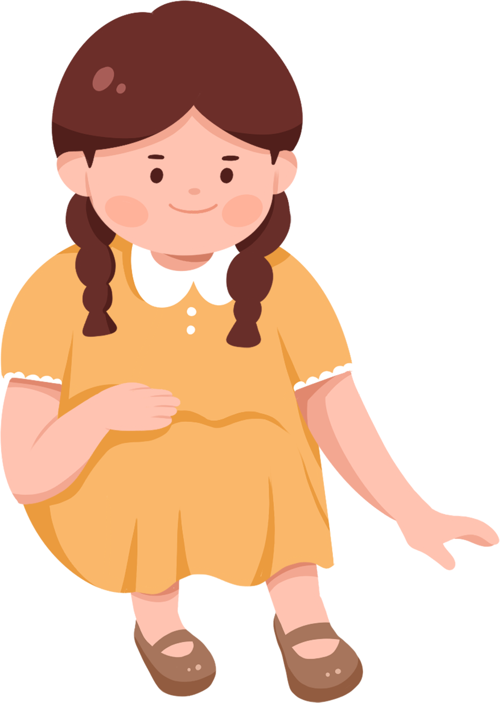 小女孩图片
