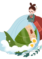 古风粽子女生图片