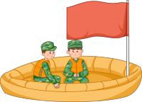 抗洪救援船图片