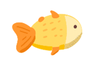 黄色小鱼图片