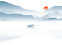 水墨山图片
