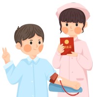 抽血献血图片