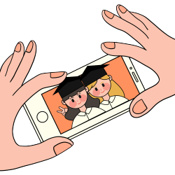 毕业照图片