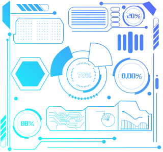 科技表盘指标图片