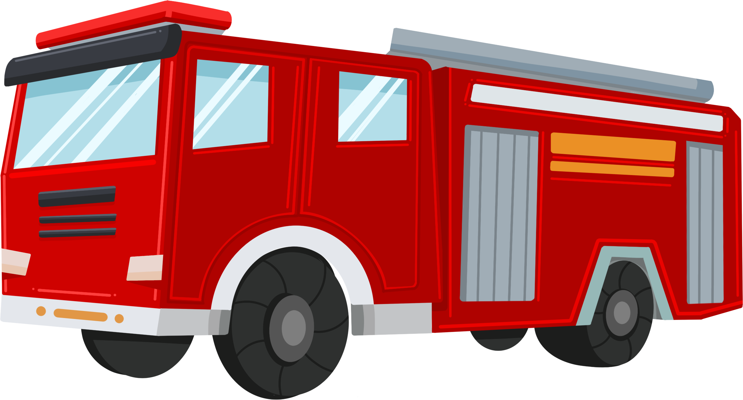 MOC-消防车-积木高手-乐高免费图纸说明书下载