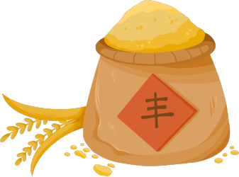 谷物丰收图片