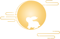 中秋玉兔元素