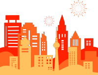 城市剪影图片