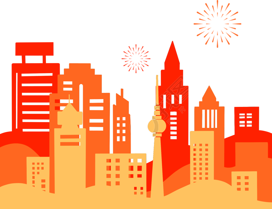 城市剪影图片