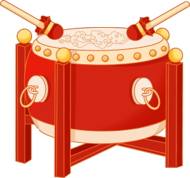 打鼓图片