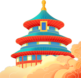 天坛彩云图片
