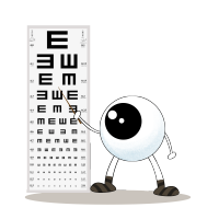爱护眼睛元素