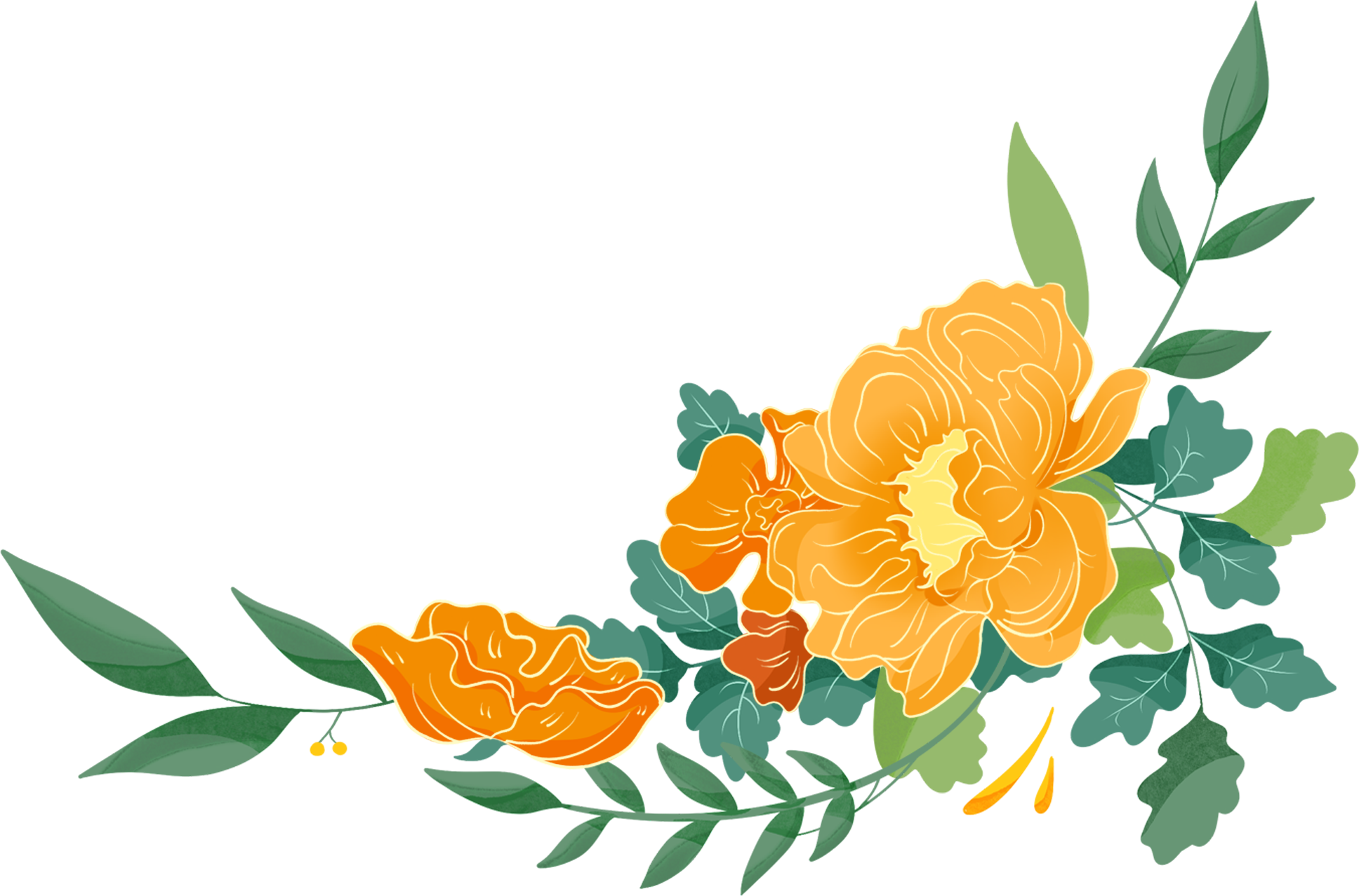 花草环图片