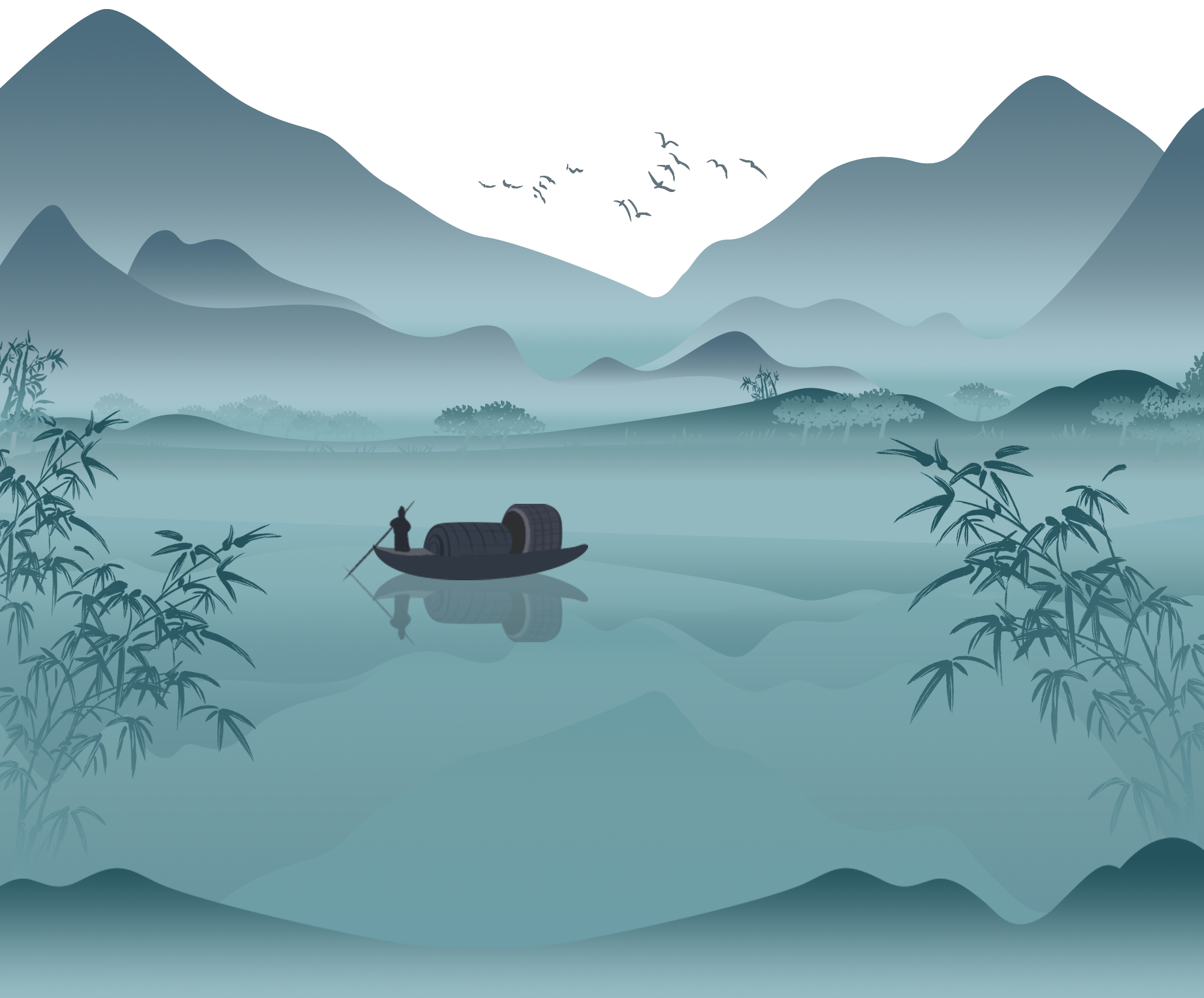 山水