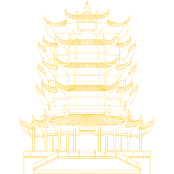 手绘建筑宫殿图片