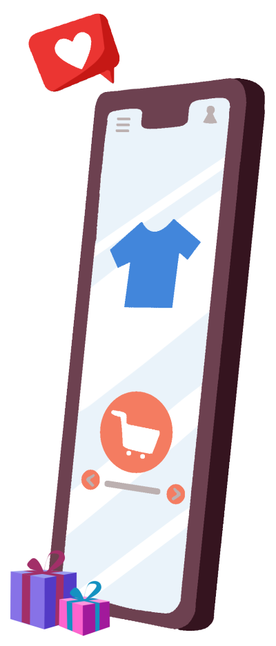 网上购物选择手机图片