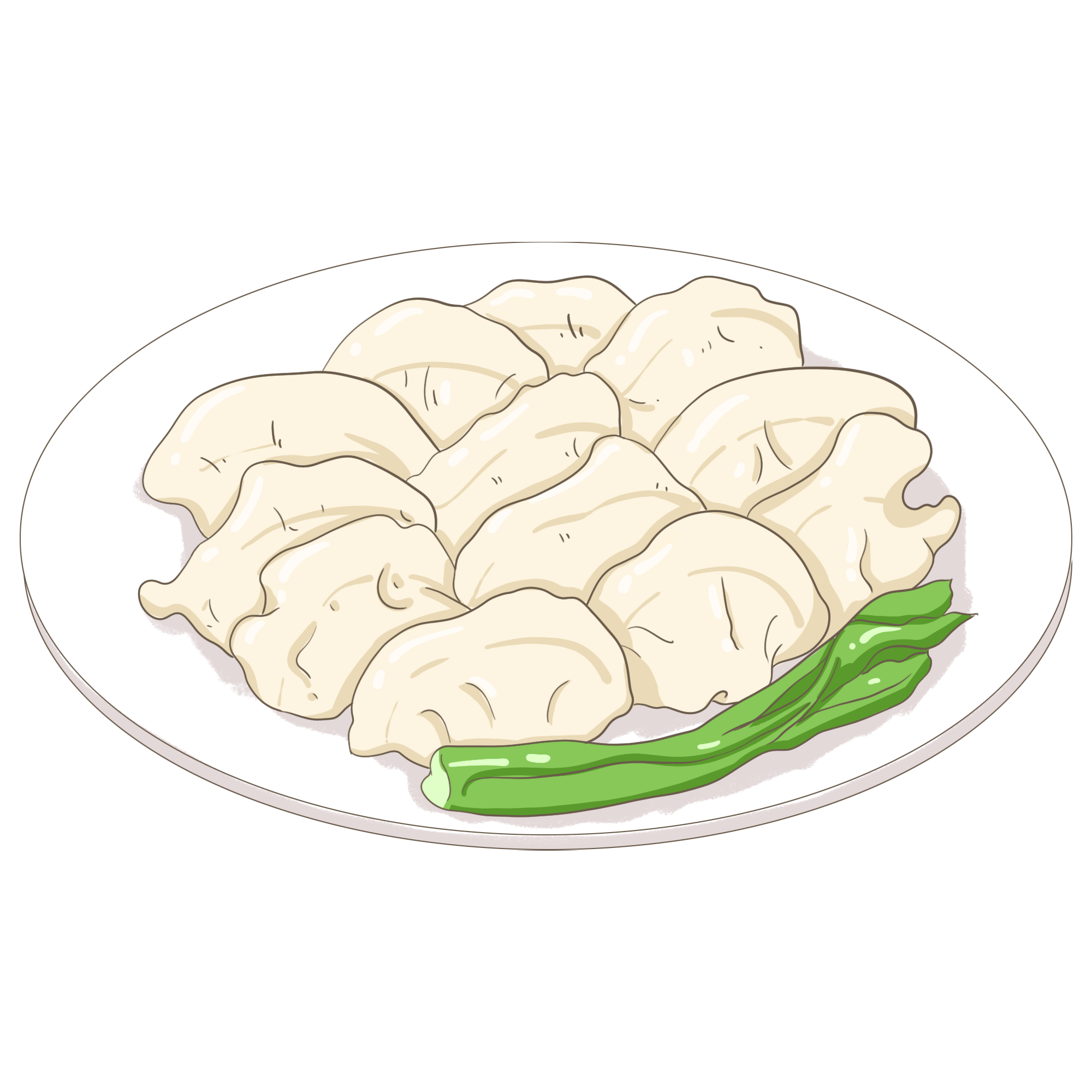 水饺饺子传统美食