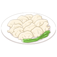 水饺饺子传统美食