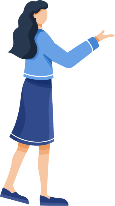 站姿介绍女生办公商务