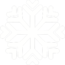 冬季简约白色雪花
