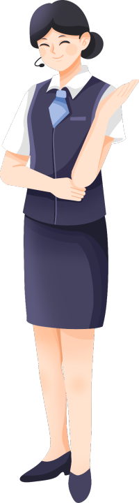 商务客服女生图片