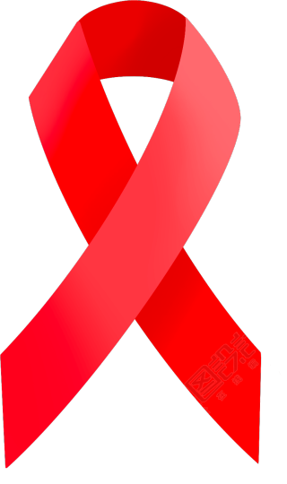 红丝带关爱艾滋公益素材图片