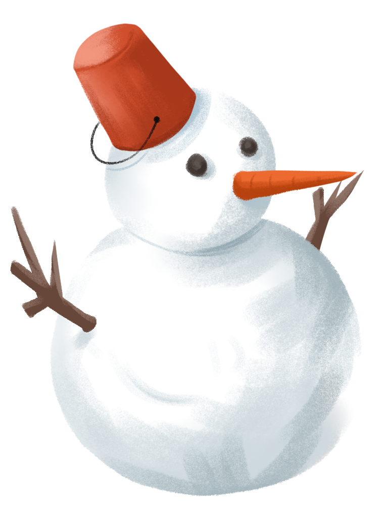 冬季可爱卡通雪人图片