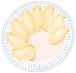 春节过年饺子图片