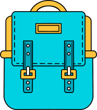 学生双肩包背包图片